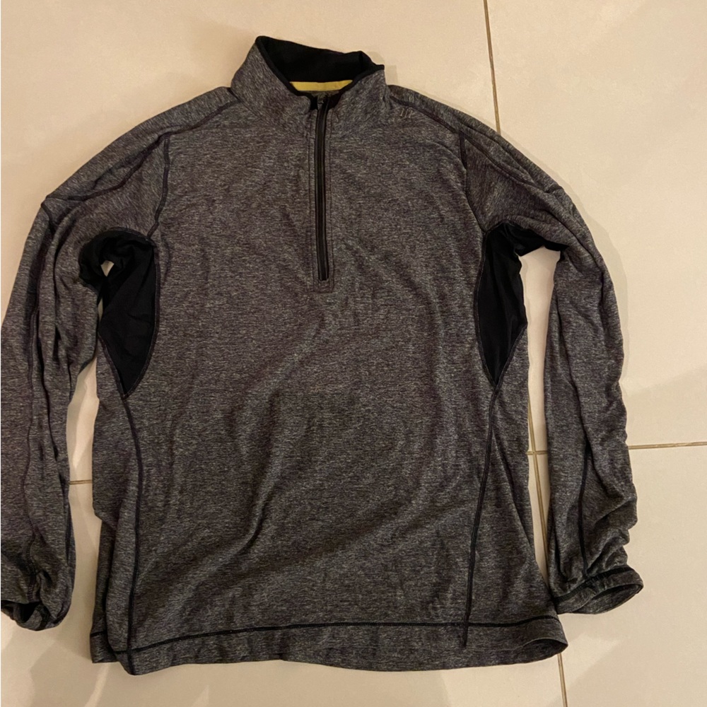Lululemon men! Gray quarter zip for the fall. Very comfortable